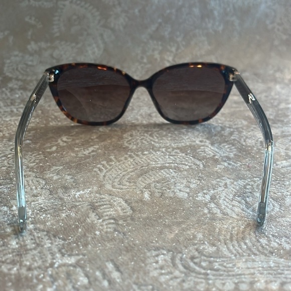 Brand New Kate Spade Philippa Cat Eye Tortoise Polarized Sunglasses Brown Lens - Picture 7 of 16